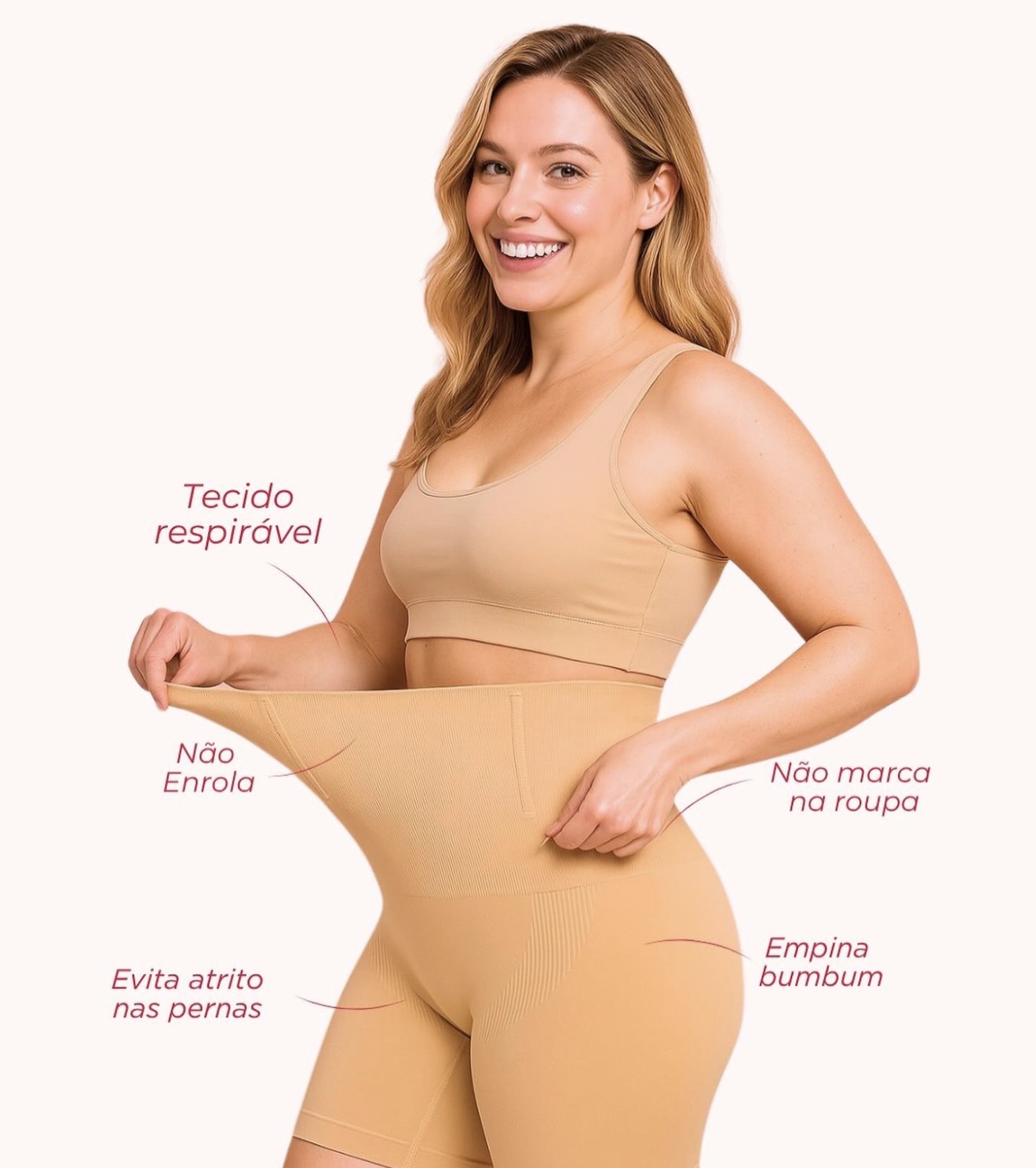 Ultrasec cinta modeladora ultra bege e preta
